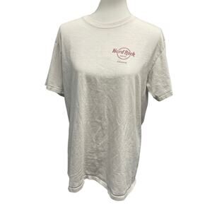 Vintage Hard Rock Hotel Chicago Womens Large 100% Cotton Short Sleeve Tee Shirt